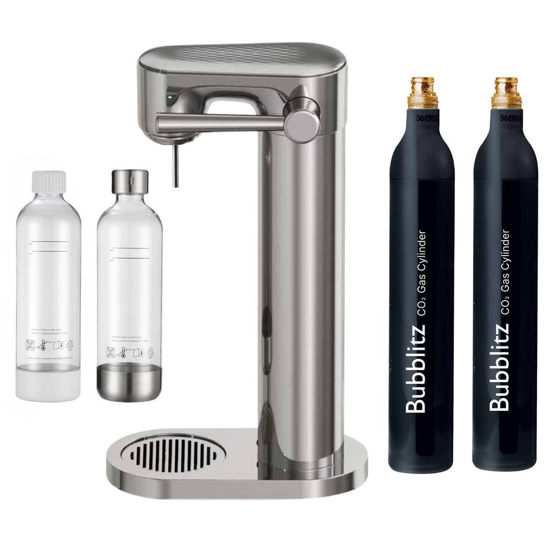 Carbonator 4 Mega Pack – Stainless Steel Bundle | Bubblitz